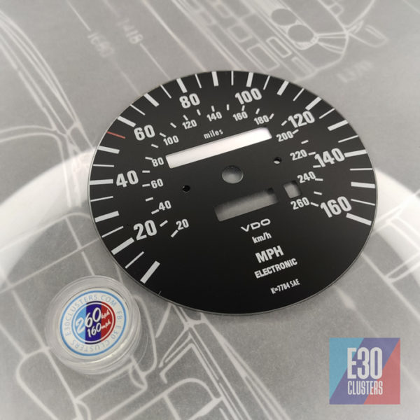 BMW-E30-M3メーターコンプリート程度良―マイル装備US