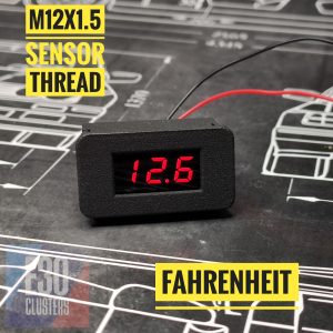 OIL temp FAHRENHEIT (dashboard)