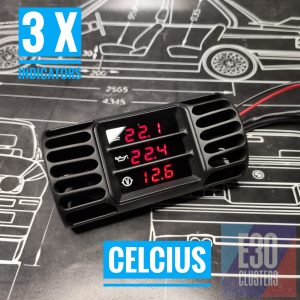 VENT GAUGE 3 INDICATORS CELCIUS
